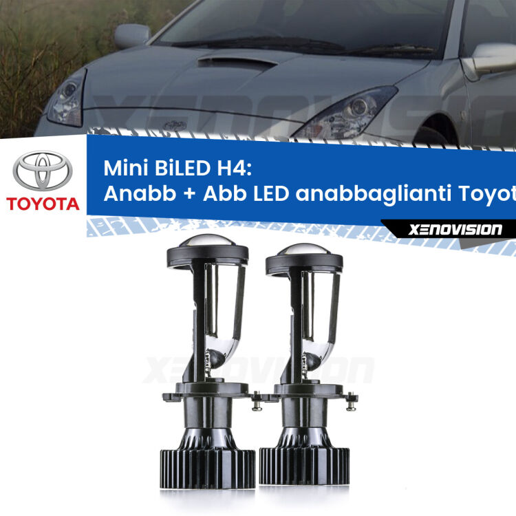 Belli nel faro da spenti e fenomenali da accesi. Trasforma il faro della tua Toyota Celica</strong> T180 1989 - 1993 in un potente lenticolare Bi-LED. Qualità Massima.