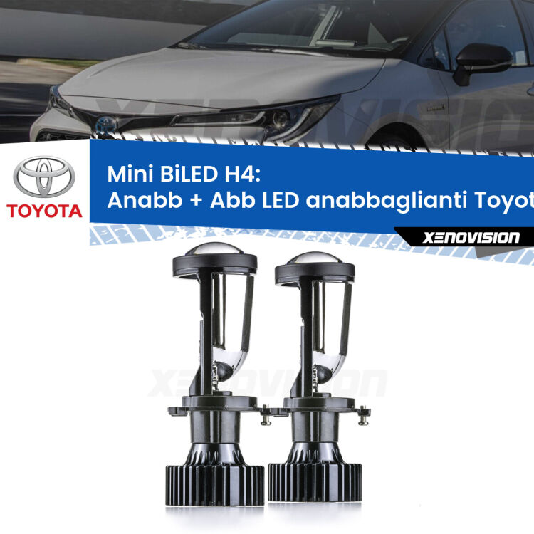 Belli nel faro da spenti e fenomenali da accesi. Trasforma il faro della tua Toyota Corolla</strong> E100 1992 - 1997 in un potente lenticolare Bi-LED. Qualità Massima.