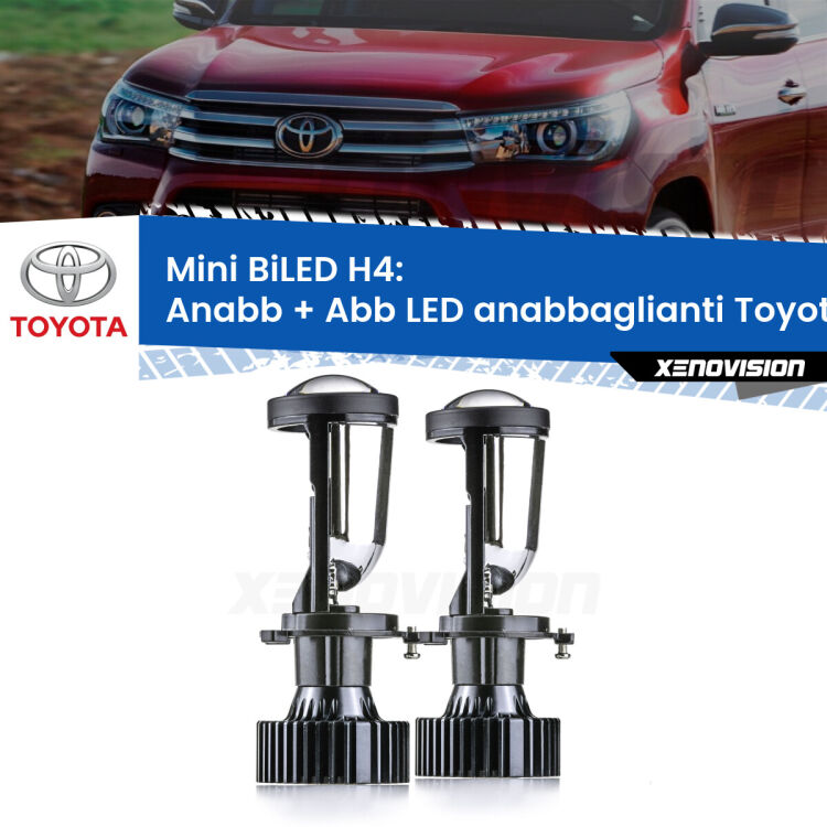 Belli nel faro da spenti e fenomenali da accesi. Trasforma il faro della tua Toyota Hilux VII</strong> AN10 2004 - 2015 in un potente lenticolare Bi-LED. Qualità Massima.