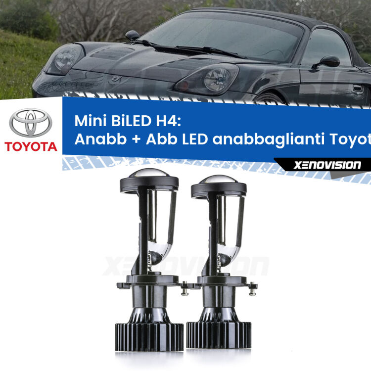 Belli nel faro da spenti e fenomenali da accesi. Trasforma il faro della tua Toyota MR 2 III</strong> Mk2 1999 - 2002 in un potente lenticolare Bi-LED. Qualità Massima.