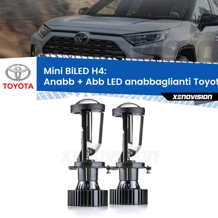 Belli nel faro da spenti e fenomenali da accesi. Trasforma il faro della tua Toyota RAV 4 II</strong> XA20 2000 - 2005 in un potente lenticolare Bi-LED. Qualità Massima.