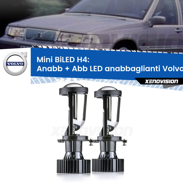 Belli nel faro da spenti e fenomenali da accesi. Trasforma il faro della tua Volvo 960 I</strong> 964 1990 - 1994 in un potente lenticolare Bi-LED. Qualità Massima.