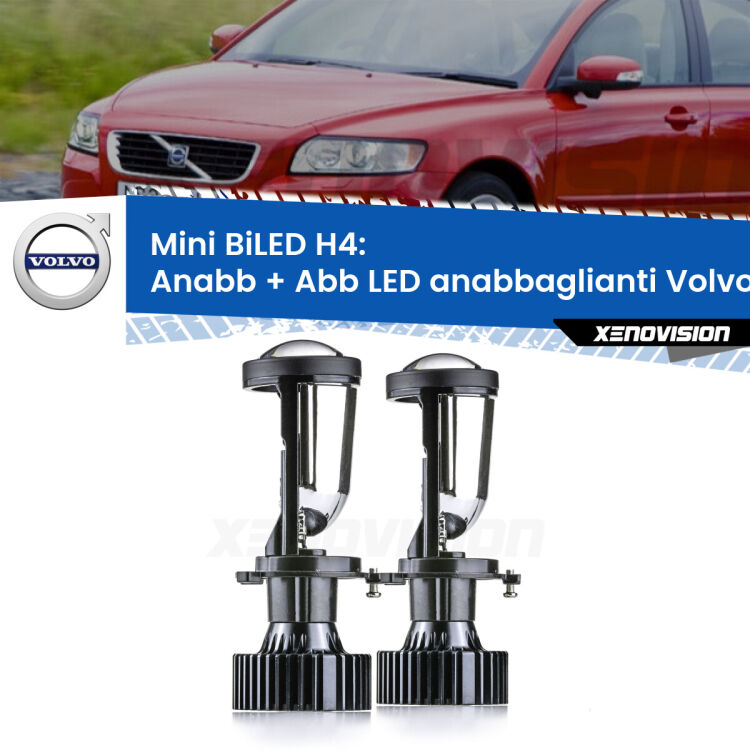 Belli nel faro da spenti e fenomenali da accesi. Trasforma il faro della tua Volvo S40 I</strong> 644 a parabola singola in un potente lenticolare Bi-LED. Qualità Massima.