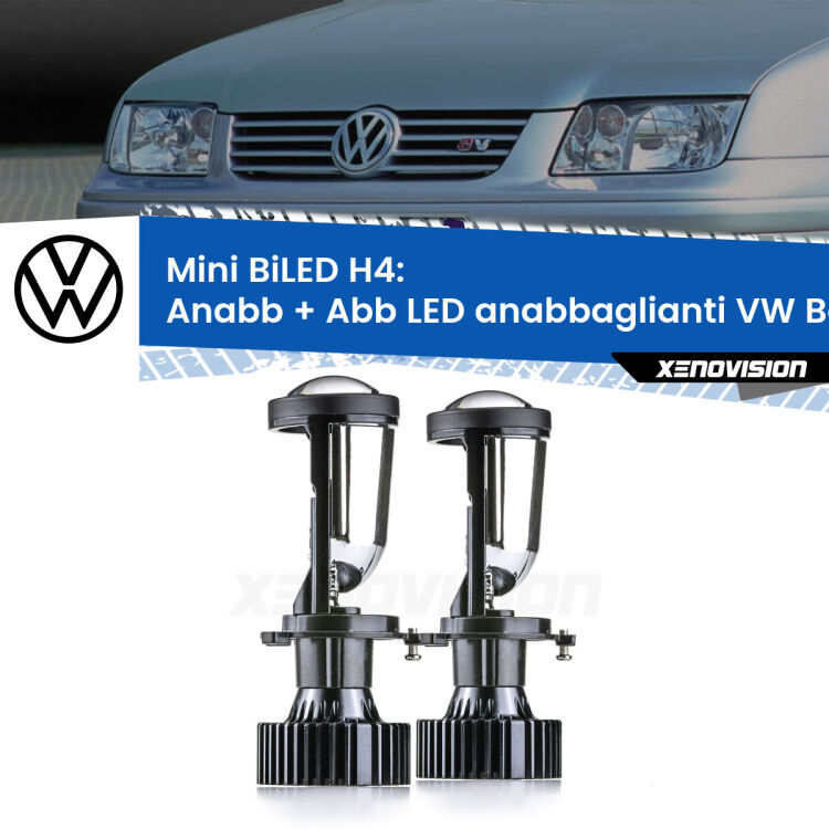 Belli nel faro da spenti e fenomenali da accesi. Trasforma il faro della tua VW Bora</strong>  1999 - 2006 in un potente lenticolare Bi-LED. Qualità Massima.