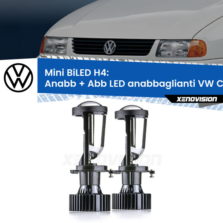 Belli nel faro da spenti e fenomenali da accesi. Trasforma il faro della tua VW Caddy II</strong>  1996 - 2004 in un potente lenticolare Bi-LED. Qualità Massima.