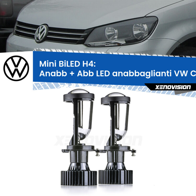 Belli nel faro da spenti e fenomenali da accesi. Trasforma il faro della tua VW Caddy III</strong>  2010 - 2015 in un potente lenticolare Bi-LED. Qualità Massima.