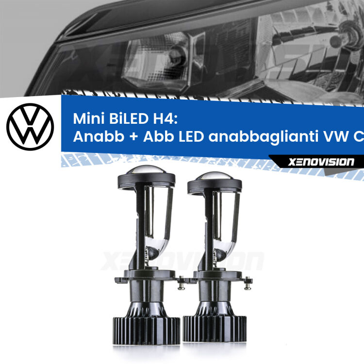 Belli nel faro da spenti e fenomenali da accesi. Trasforma il faro della tua VW Caddy IV</strong>  a parabola singola in un potente lenticolare Bi-LED. Qualità Massima.