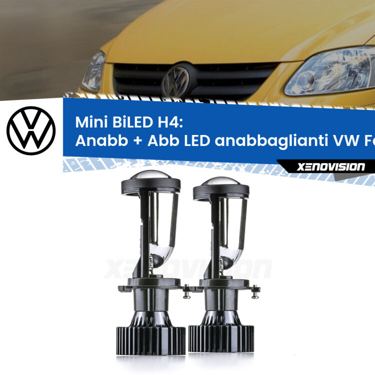 Belli nel faro da spenti e fenomenali da accesi. Trasforma il faro della tua VW Fox</strong>  2003 - 2014 in un potente lenticolare Bi-LED. Qualità Massima.