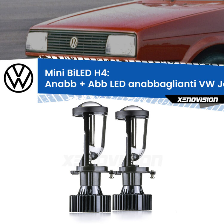 Belli nel faro da spenti e fenomenali da accesi. Trasforma il faro della tua VW Jetta</strong> II 1984 - 1992 in un potente lenticolare Bi-LED. Qualità Massima.