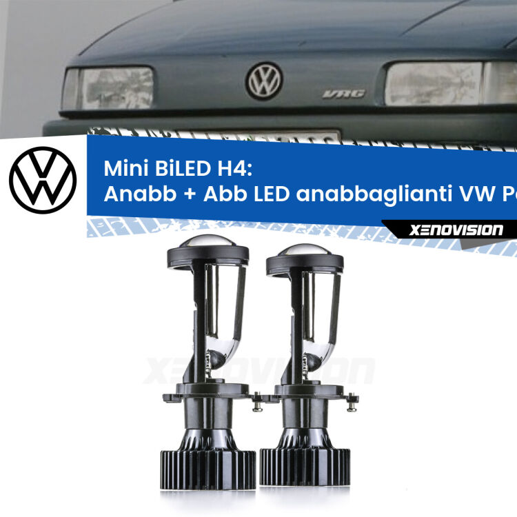 Belli nel faro da spenti e fenomenali da accesi. Trasforma il faro della tua VW Passat</strong> B3 a parabola singola in un potente lenticolare Bi-LED. Qualità Massima.