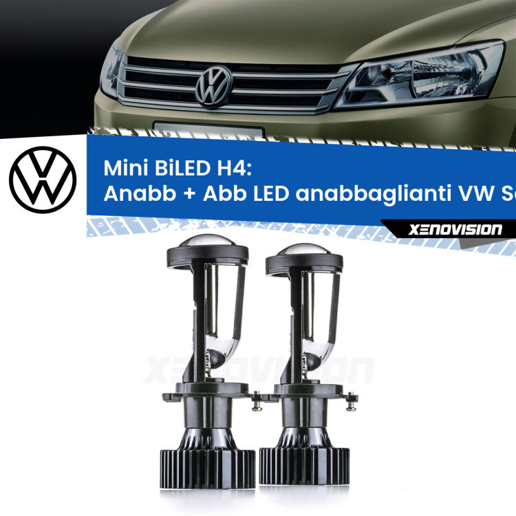 Belli nel faro da spenti e fenomenali da accesi. Trasforma il faro della tua VW Santana</strong>  1995 - 2012 in un potente lenticolare Bi-LED. Qualità Massima.