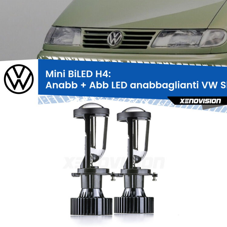 Belli nel faro da spenti e fenomenali da accesi. Trasforma il faro della tua VW Sharan</strong>  a parabola singola in un potente lenticolare Bi-LED. Qualità Massima.