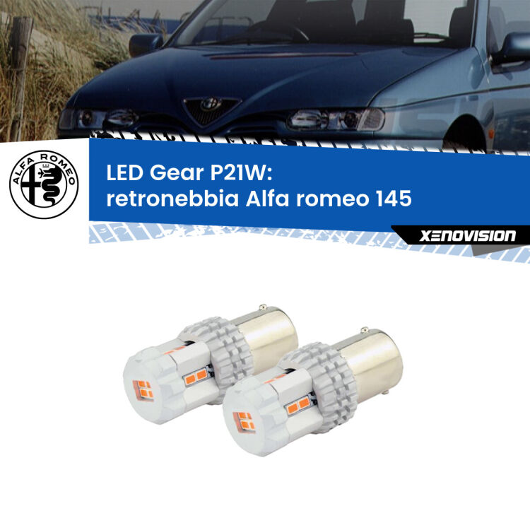 <p>Coppia <strong>LED P21W Rossi per </strong><strong>Retronebbia</strong> <strong>Alfa romeo</strong> <strong>145 </strong> 1994 - 2001: ultracompatti, illuminazione a 360 gradi e Canbus. Qualità Massima.</p>
<div> </div>