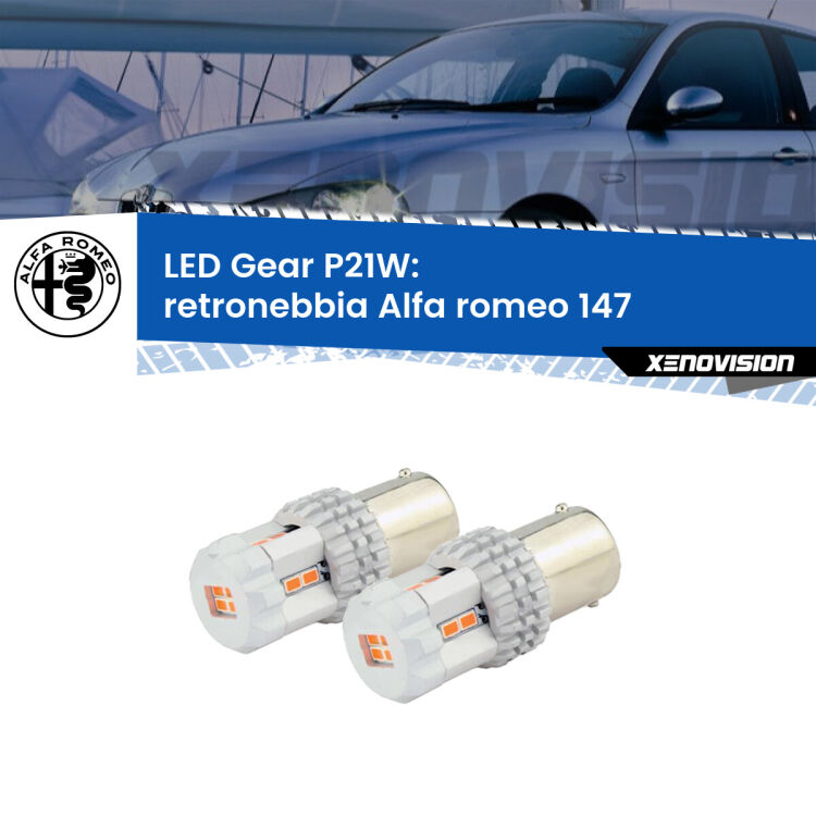 <p>Coppia <strong>LED P21W Rossi per </strong><strong>Retronebbia</strong> <strong>Alfa romeo</strong> <strong>147 </strong> 2000 - 2010: ultracompatti, illuminazione a 360 gradi e Canbus. Qualità Massima.</p>
<div> </div>