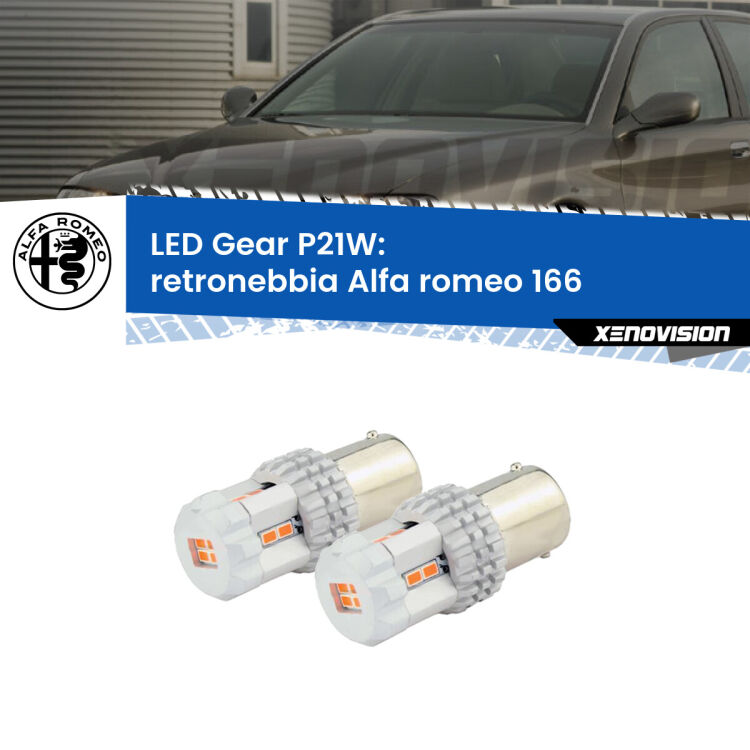 <p>Coppia <strong>LED P21W Rossi per </strong><strong>Retronebbia</strong> <strong>Alfa romeo</strong> <strong>166 </strong> 1998 - 2007: ultracompatti, illuminazione a 360 gradi e Canbus. Qualità Massima.</p>
<div> </div>