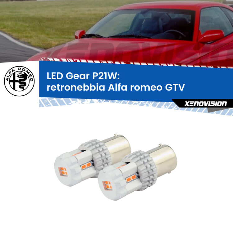 <p>Coppia <strong>LED P21W Rossi per </strong><strong>Retronebbia</strong> <strong>Alfa romeo</strong> <strong>GTV </strong> 1995 - 2005: ultracompatti, illuminazione a 360 gradi e Canbus. Qualità Massima.</p>
<div> </div>