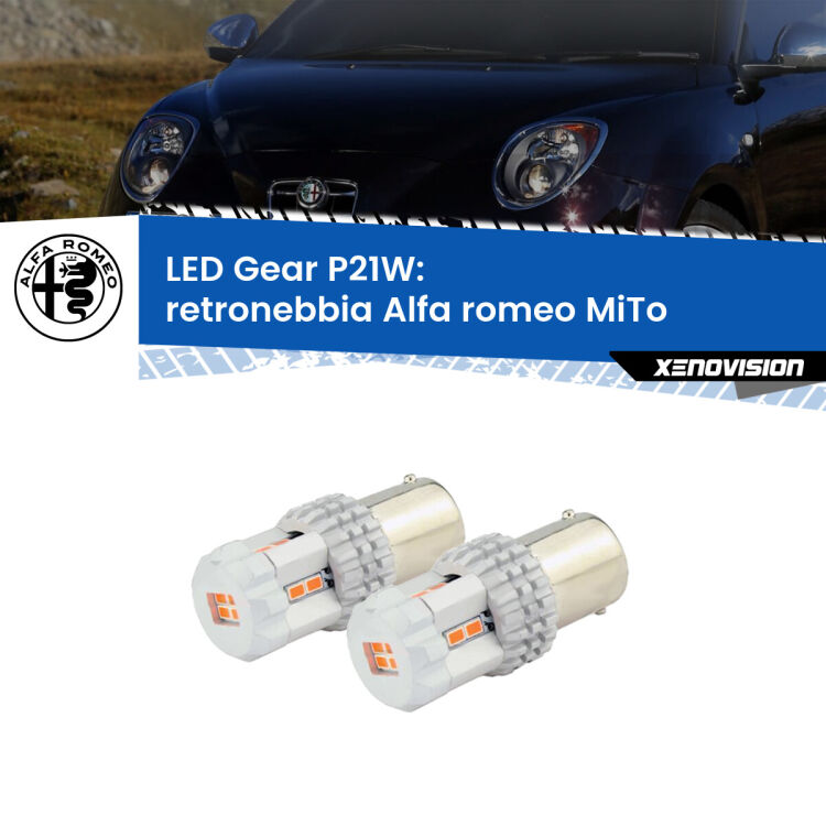 <p>Coppia <strong>LED P21W Rossi per </strong><strong>Retronebbia</strong> <strong>Alfa romeo</strong> <strong>MiTo </strong> 2008 - 2018: ultracompatti, illuminazione a 360 gradi e Canbus. Qualità Massima.</p>
<div> </div>