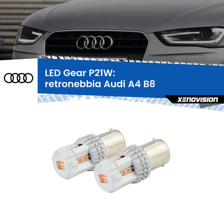 <p>Coppia <strong>LED P21W Rossi per </strong><strong>Retronebbia</strong> <strong>Audi</strong> <strong>A4 </strong>(B8) prima serie: ultracompatti, illuminazione a 360 gradi e Canbus. Qualità Massima.</p>
<div> </div>