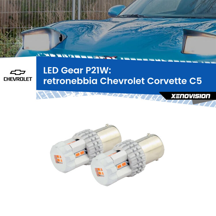 <p>Coppia <strong>LED P21W Rossi per </strong><strong>Retronebbia</strong> <strong>Chevrolet</strong> <strong>Corvette </strong>(C5) 1997 - 2004: ultracompatti, illuminazione a 360 gradi e Canbus. Qualità Massima.</p>
<div> </div>