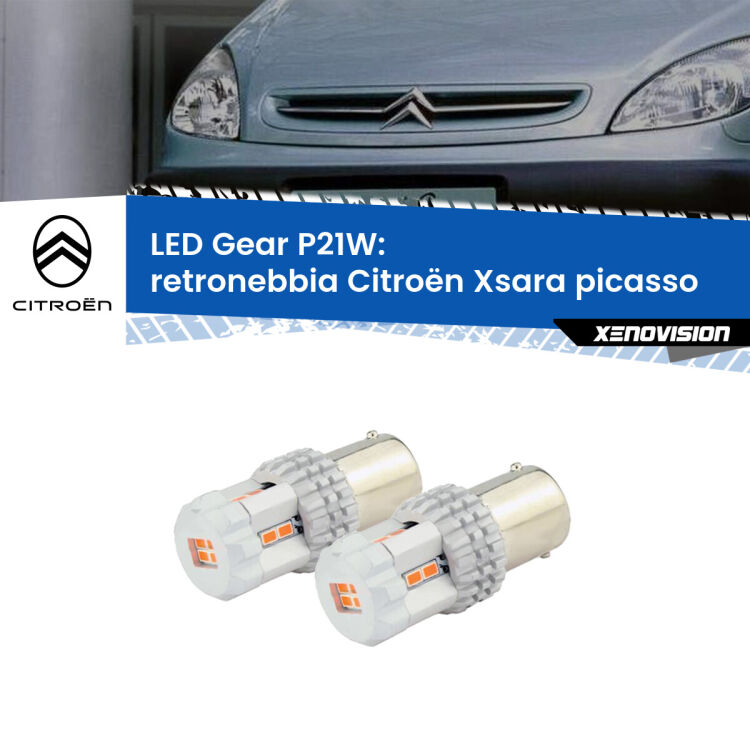 <p>Coppia <strong>LED P21W Rossi per </strong><strong>Retronebbia</strong> <strong>Citroën</strong> <strong>Xsara picasso </strong> 1999 - 2012: ultracompatti, illuminazione a 360 gradi e Canbus. Qualità Massima.</p>
<div> </div>