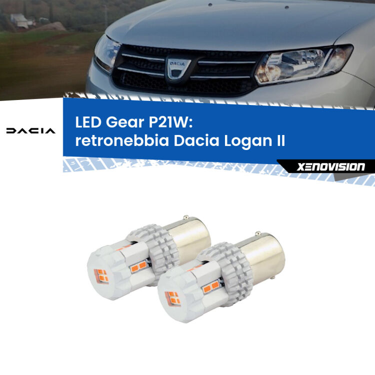 <p>Coppia <strong>LED P21W Rossi per </strong><strong>Retronebbia</strong> <strong>Dacia</strong> <strong>Logan </strong>(II) 2012 in poi: ultracompatti, illuminazione a 360 gradi e Canbus. Qualità Massima.</p>
<div> </div>