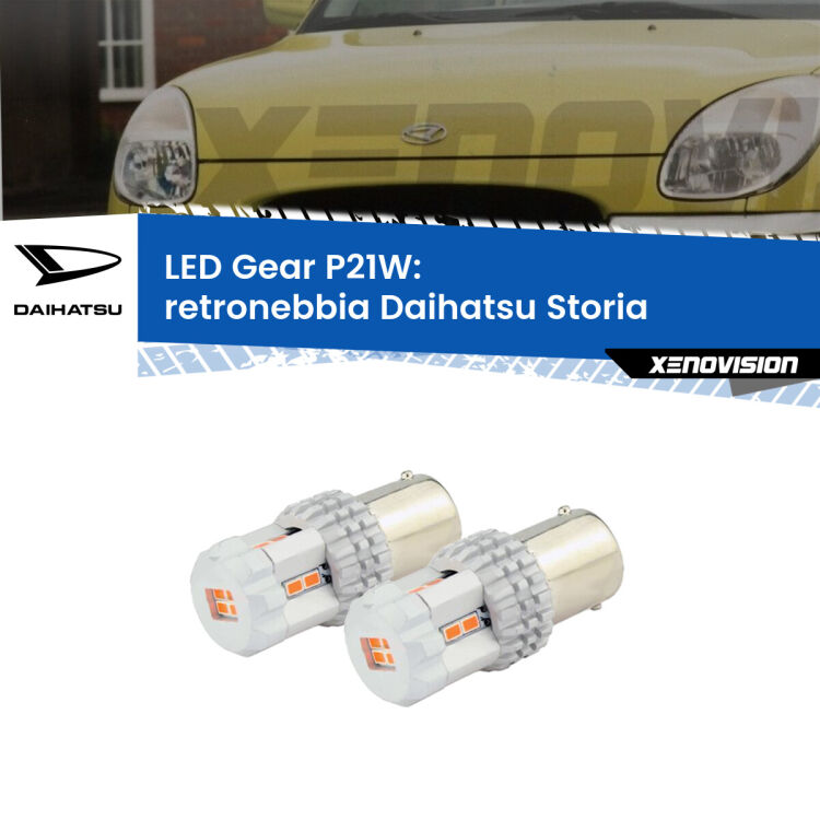 <p>Coppia <strong>LED P21W Rossi per </strong><strong>Retronebbia</strong> <strong>Daihatsu</strong> <strong>Storia </strong> 1998 - 2005: ultracompatti, illuminazione a 360 gradi e Canbus. Qualità Massima.</p>
<div> </div>