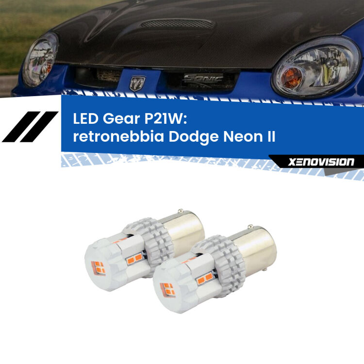 <p>Coppia <strong>LED P21W Rossi per </strong><strong>Retronebbia</strong> <strong>Dodge</strong> <strong>Neon </strong>(II) 1999 - 2005: ultracompatti, illuminazione a 360 gradi e Canbus. Qualità Massima.</p>
<div> </div>