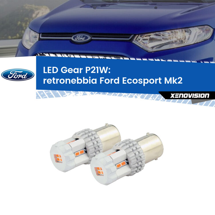 <p>Coppia <strong>LED P21W Rossi per </strong><strong>Retronebbia</strong> <strong>Ford</strong> <strong>Ecosport </strong>(Mk2) 2012 - 2016: ultracompatti, illuminazione a 360 gradi e Canbus. Qualità Massima.</p>
<div> </div>