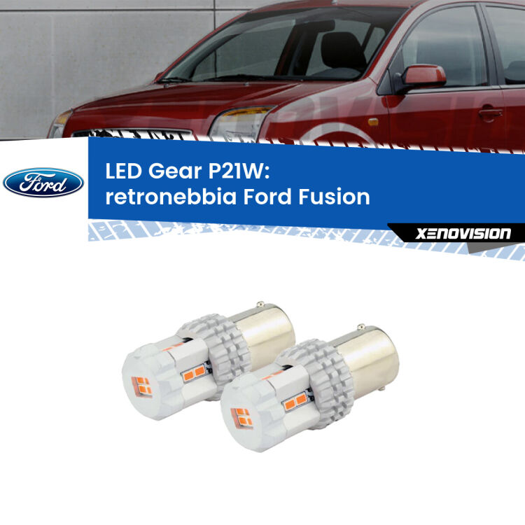 <p>Coppia <strong>LED P21W Rossi per </strong><strong>Retronebbia</strong> <strong>Ford</strong> <strong>Fusion </strong> 2002 - 2012: ultracompatti, illuminazione a 360 gradi e Canbus. Qualità Massima.</p>
<div> </div>