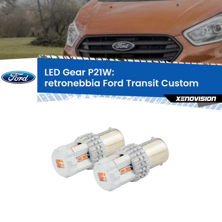 <p>Coppia <strong>LED P21W Rossi per </strong><strong>Retronebbia</strong> <strong>Ford</strong> <strong>Transit Custom </strong> 2012 - 2022: ultracompatti, illuminazione a 360 gradi e Canbus. Qualità Massima.</p>
<div> </div>