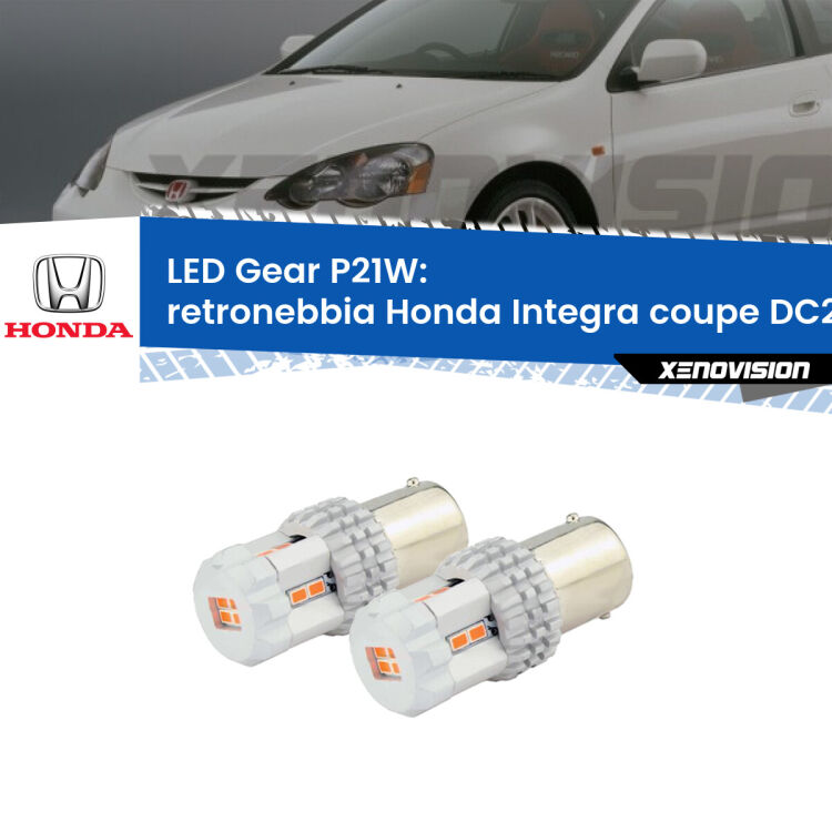 <p>Coppia <strong>LED P21W Rossi per </strong><strong>Retronebbia</strong> <strong>Honda</strong> <strong>Integra coupe </strong>(DC2, DC4) 1997 - 2001: ultracompatti, illuminazione a 360 gradi e Canbus. Qualità Massima.</p>
<div> </div>