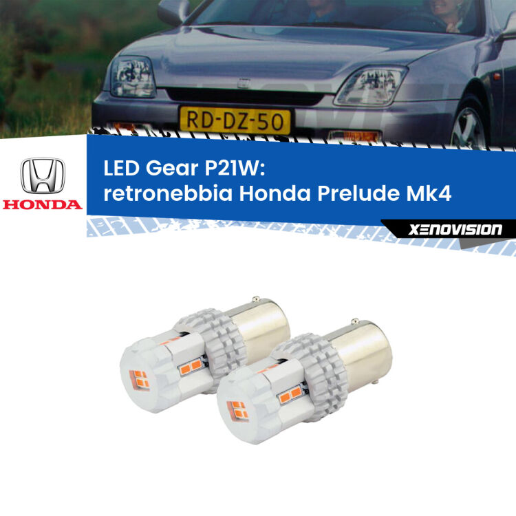 <p>Coppia <strong>LED P21W Rossi per </strong><strong>Retronebbia</strong> <strong>Honda</strong> <strong>Prelude </strong>(Mk4) 1992 - 1996: ultracompatti, illuminazione a 360 gradi e Canbus. Qualità Massima.</p>
<div> </div>