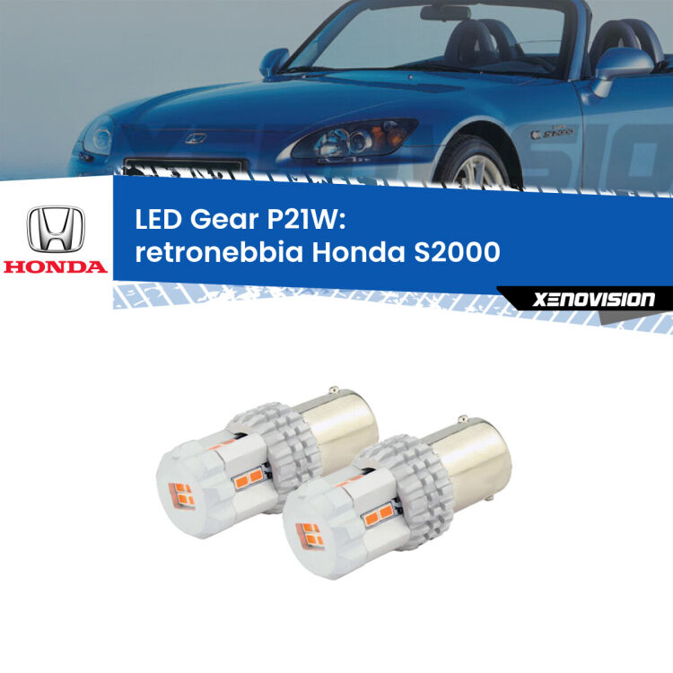 <p>Coppia <strong>LED P21W Rossi per </strong><strong>Retronebbia</strong> <strong>Honda</strong> <strong>S2000 </strong> 1999 - 2009: ultracompatti, illuminazione a 360 gradi e Canbus. Qualità Massima.</p>
<div> </div>