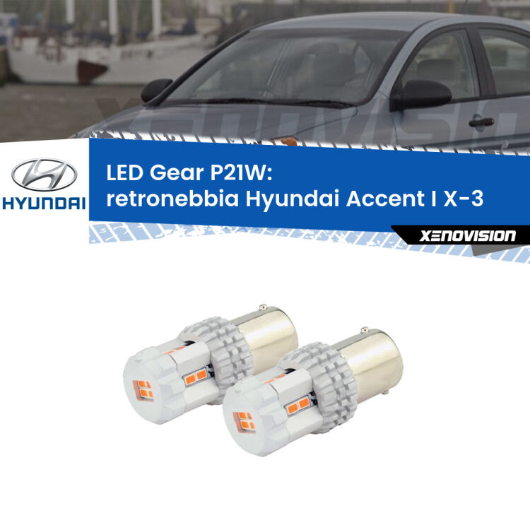 <p>Coppia <strong>LED P21W Rossi per </strong><strong>Retronebbia</strong> <strong>Hyundai</strong> <strong>Accent I </strong>(X-3) 1994 - 2000: ultracompatti, illuminazione a 360 gradi e Canbus. Qualità Massima.</p>
<div> </div>