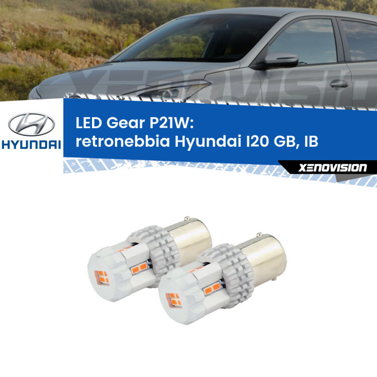 <p>Coppia <strong>LED P21W Rossi per </strong><strong>Retronebbia</strong> <strong>Hyundai</strong> <strong>I20 </strong>(GB, IB) 2014 in poi: ultracompatti, illuminazione a 360 gradi e Canbus. Qualità Massima.</p>
<div> </div>