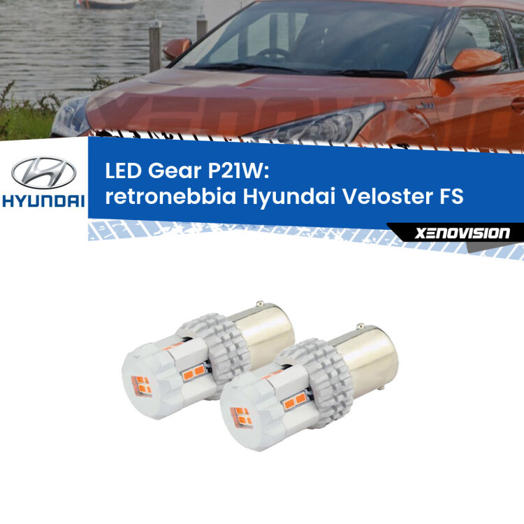 <p>Coppia <strong>LED P21W Rossi per </strong><strong>Retronebbia</strong> <strong>Hyundai</strong> <strong>Veloster </strong>(FS) 2011 - 2017: ultracompatti, illuminazione a 360 gradi e Canbus. Qualità Massima.</p>
<div> </div>