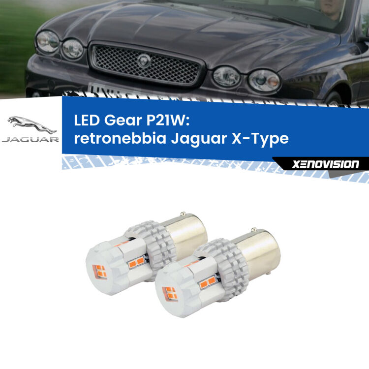 <p>Coppia <strong>LED P21W Rossi per </strong><strong>Retronebbia</strong> <strong>Jaguar</strong> <strong>X-Type </strong> 2001 - 2009: ultracompatti, illuminazione a 360 gradi e Canbus. Qualità Massima.</p>
<div> </div>