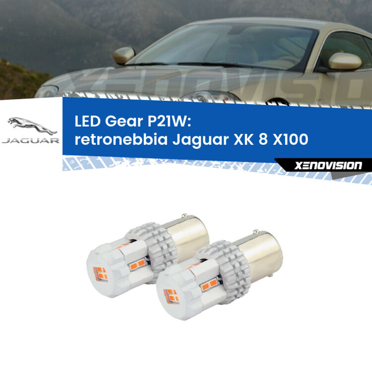 <p>Coppia <strong>LED P21W Rossi per </strong><strong>Retronebbia</strong> <strong>Jaguar</strong> <strong>XK 8 </strong>(X100) 1996 - 2005: ultracompatti, illuminazione a 360 gradi e Canbus. Qualità Massima.</p>
<div> </div>