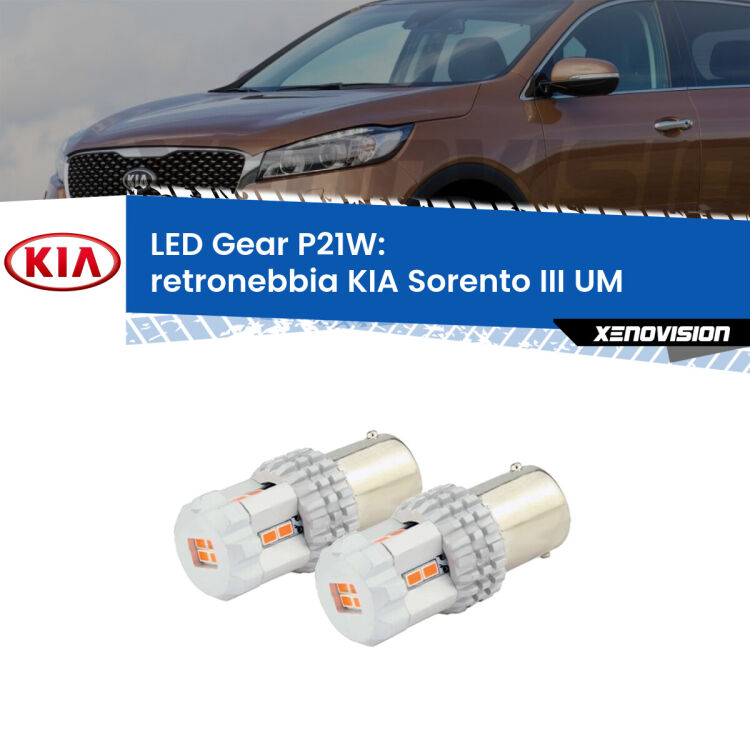 <p>Coppia <strong>LED P21W Rossi per </strong><strong>Retronebbia</strong> <strong>KIA</strong> <strong>Sorento III </strong>(UM) 2015 in poi: ultracompatti, illuminazione a 360 gradi e Canbus. Qualità Massima.</p>
<div> </div>