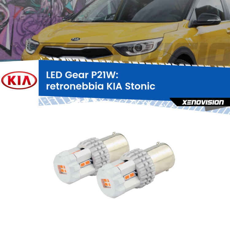 <p>Coppia <strong>LED P21W Rossi per </strong><strong>Retronebbia</strong> <strong>KIA</strong> <strong>Stonic </strong> 2017 in poi: ultracompatti, illuminazione a 360 gradi e Canbus. Qualità Massima.</p>
<div> </div>