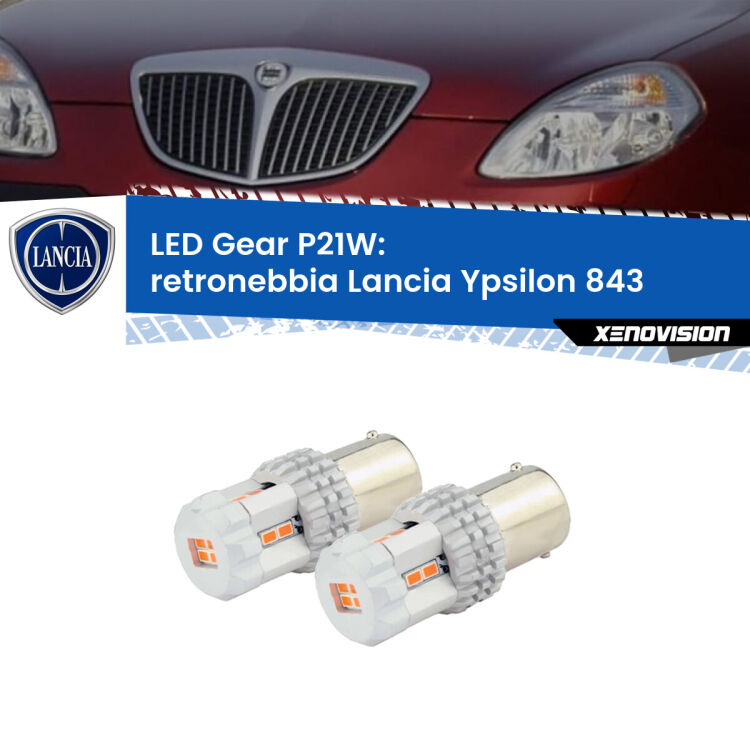 <p>Coppia <strong>LED P21W Rossi per </strong><strong>Retronebbia</strong> <strong>Lancia</strong> <strong>Ypsilon </strong>(843) 2003 - 2011: ultracompatti, illuminazione a 360 gradi e Canbus. Qualità Massima.</p>
<div> </div>