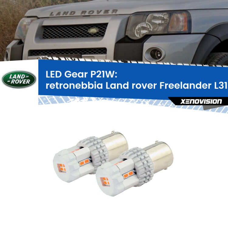 <p>Coppia <strong>LED P21W Rossi per </strong><strong>Retronebbia</strong> <strong>Land rover</strong> <strong>Freelander </strong>(L314) 1998 - 2006: ultracompatti, illuminazione a 360 gradi e Canbus. Qualità Massima.</p>
<div> </div>