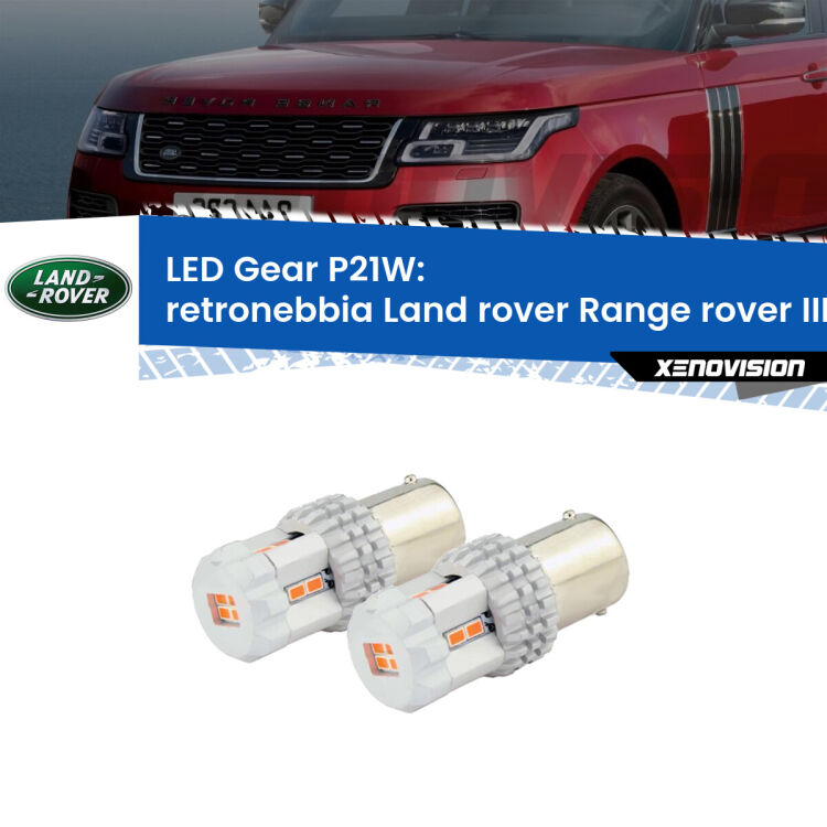 <p>Coppia <strong>LED P21W Rossi per </strong><strong>Retronebbia</strong> <strong>Land rover</strong> <strong>Range rover III </strong>(L322) prima serie: ultracompatti, illuminazione a 360 gradi e Canbus. Qualità Massima.</p>
<div> </div>