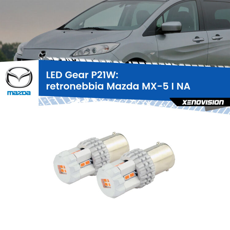 <p>Coppia <strong>LED P21W Rossi per </strong><strong>Retronebbia</strong> <strong>Mazda</strong> <strong>MX-5 I </strong>(NA) 1990 - 1998: ultracompatti, illuminazione a 360 gradi e Canbus. Qualità Massima.</p>
<div> </div>