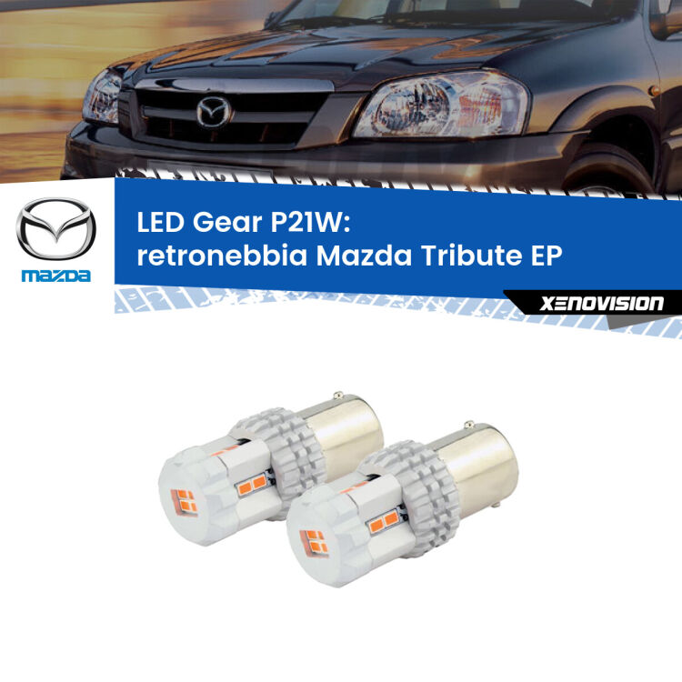 <p>Coppia <strong>LED P21W Rossi per </strong><strong>Retronebbia</strong> <strong>Mazda</strong> <strong>Tribute </strong>(EP) 2000 - 2008: ultracompatti, illuminazione a 360 gradi e Canbus. Qualità Massima.</p>
<div> </div>