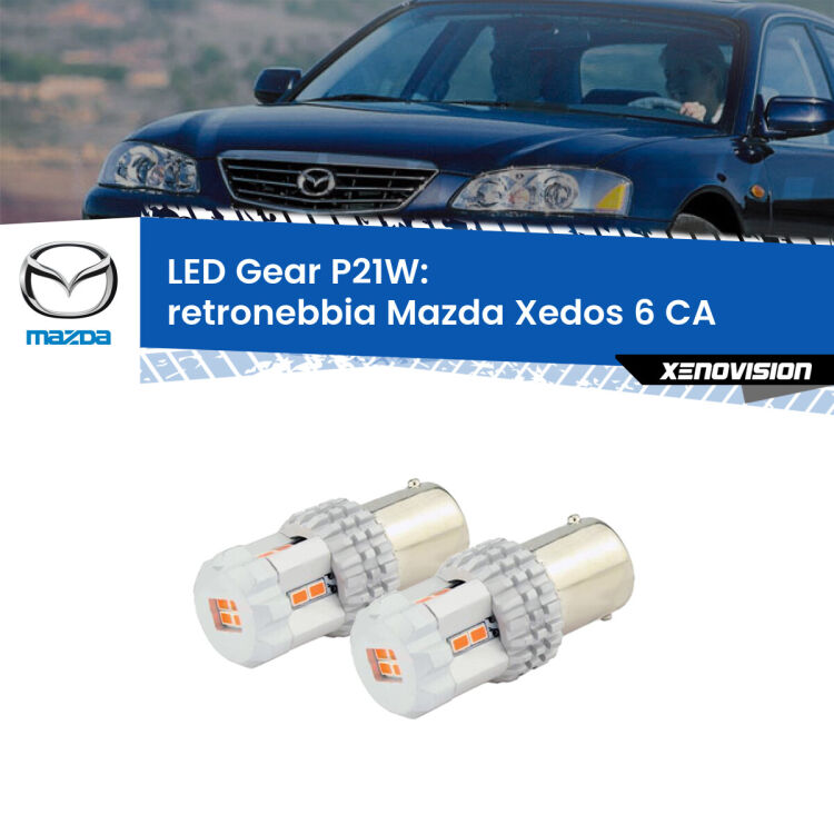 <p>Coppia <strong>LED P21W Rossi per </strong><strong>Retronebbia</strong> <strong>Mazda</strong> <strong>Xedos 6 </strong>(CA) 1992 - 1999: ultracompatti, illuminazione a 360 gradi e Canbus. Qualità Massima.</p>
<div> </div>