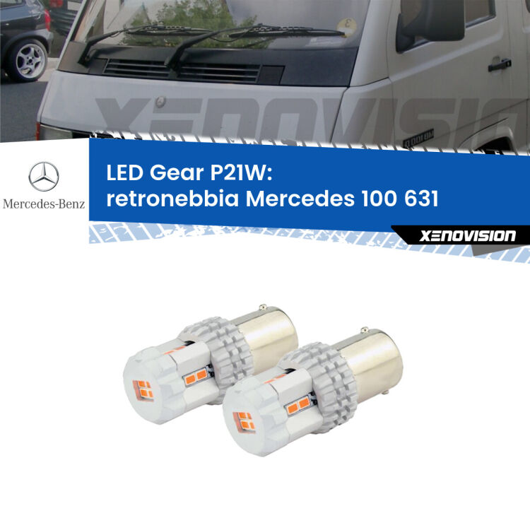 <p>Coppia <strong>LED P21W Rossi per </strong><strong>Retronebbia</strong> <strong>Mercedes</strong> <strong>100 </strong>(631) 1988 - 1996: ultracompatti, illuminazione a 360 gradi e Canbus. Qualità Massima.</p>
<div> </div>