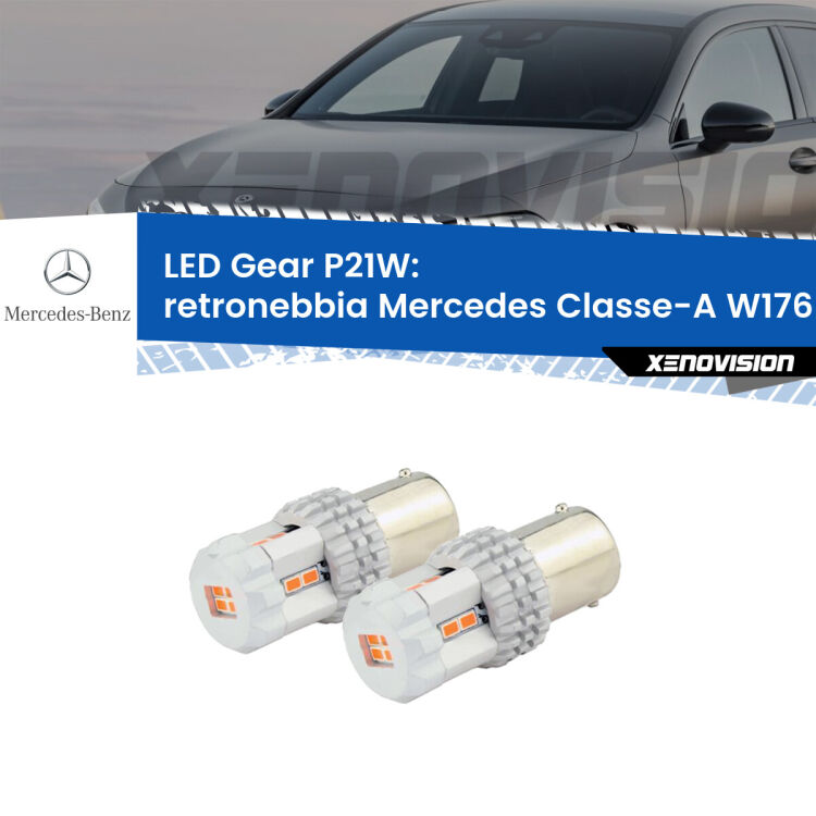 <p>Coppia <strong>LED P21W Rossi per </strong><strong>Retronebbia</strong> <strong>Mercedes</strong> <strong>Classe-A </strong>(W176) 2016 - 2018: ultracompatti, illuminazione a 360 gradi e Canbus. Qualità Massima.</p>
<div> </div>