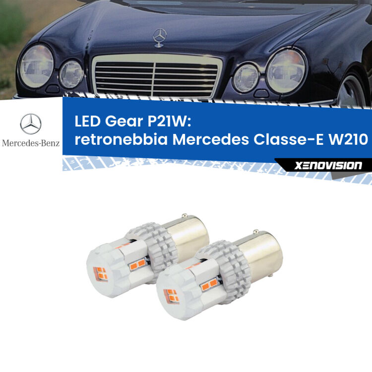 <p>Coppia <strong>LED P21W Rossi per </strong><strong>Retronebbia</strong> <strong>Mercedes</strong> <strong>Classe-E </strong>(W210) 1995 - 2002: ultracompatti, illuminazione a 360 gradi e Canbus. Qualità Massima.</p>
<div> </div>