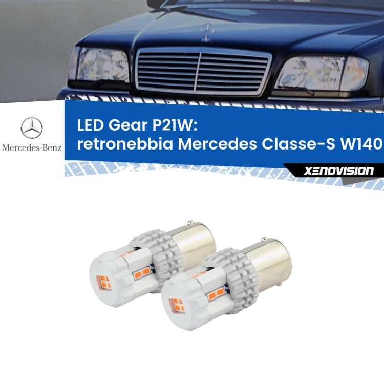 <p>Coppia <strong>LED P21W Rossi per </strong><strong>Retronebbia</strong> <strong>Mercedes</strong> <strong>Classe-S </strong>(W140) 1995 - 1998: ultracompatti, illuminazione a 360 gradi e Canbus. Qualità Massima.</p>
<div> </div>